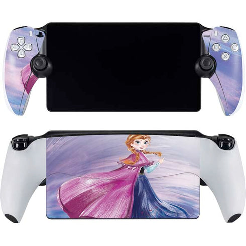 Disney Frozen Anna Sketch Art PlayStation Portal Remote Player Skin