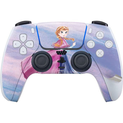 Disney Frozen Anna Sketch Art PS5 Pro Disk Bundle Skin