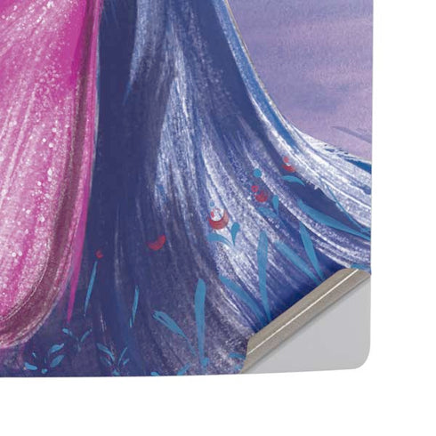 Disney Frozen Anna Sketch Art PS5 Pro Disk Console Skin