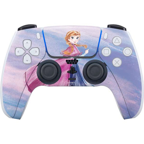 Disney Frozen Anna Sketch Art PlayStation PS5 Skins