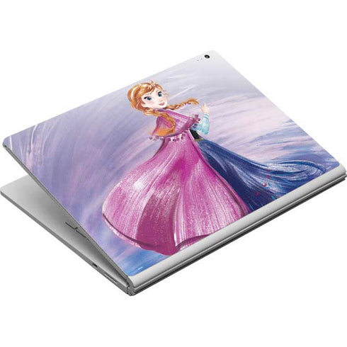 Disney Frozen Anna Sketch Art Surface Book Skin