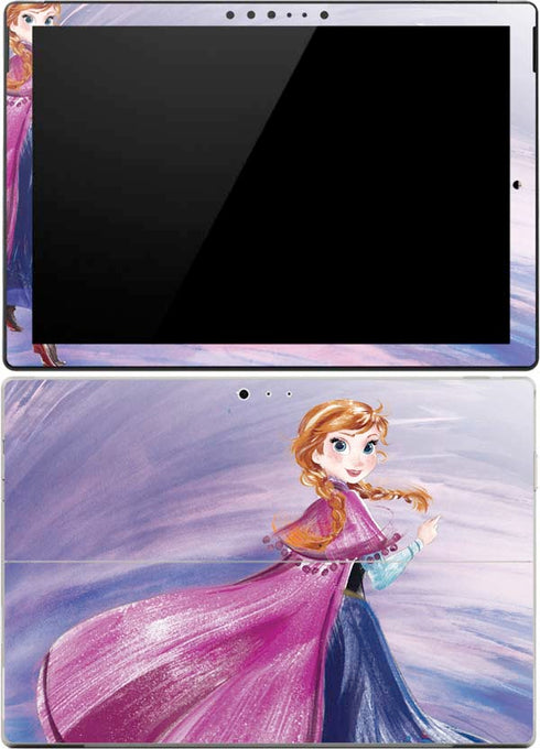 Disney Frozen Anna Sketch Art Surface Pro 4 Skin