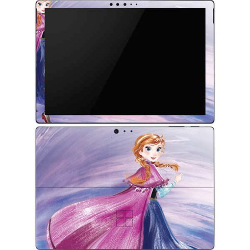 Disney Frozen Anna Sketch Art Surface Pro 6 Skin