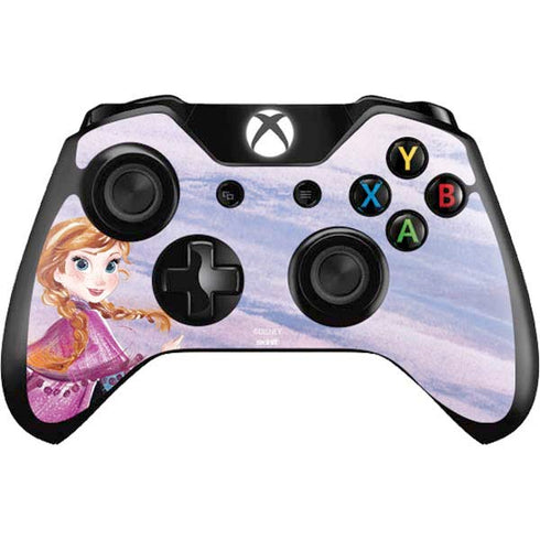 Disney Frozen Anna Sketch Art Xbox One Controller Skin