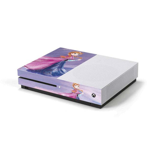 Disney Frozen Anna Sketch Art Xbox One S Console Skin