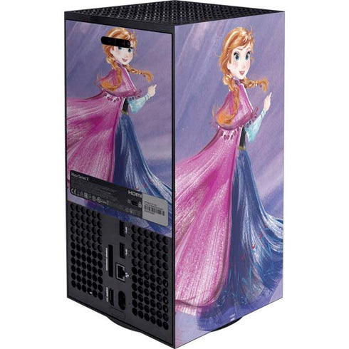 Disney Frozen Anna Sketch Art Xbox Series X Bundle Skin