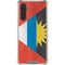 Antigua and Barbuda Flag Distressed Galaxy A17 Clear Case