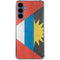 Antigua and Barbuda Flag Distressed Galaxy A35 5G Clear Case