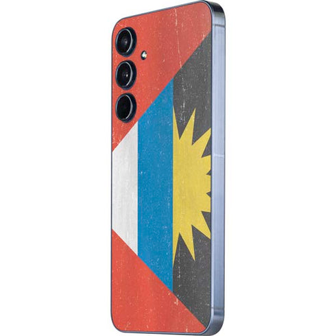 Antigua and Barbuda Flag Distressed Galaxy A36 5G Skin