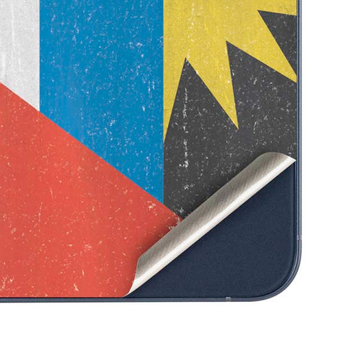 Antigua and Barbuda Flag Distressed Galaxy A36 5G Skin