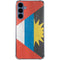 Antigua and Barbuda Flag Distressed Galaxy A55 5G Clear Case