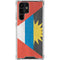 Antigua and Barbuda Flag Distressed Galaxy S23 Ultra Clear Case