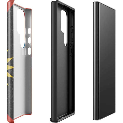 Antigua and Barbuda Flag Distressed Galaxy S23 Ultra Pro Case