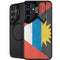 Antigua and Barbuda Flag Distressed Galaxy S24 FE Kickstand Case