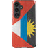 Antigua and Barbuda Flag Distressed Galaxy S25 Impact Case