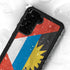 Antigua and Barbuda Flag Distressed Galaxy S24 Plus Waterproof Case