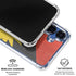 Antigua and Barbuda Flag Distressed Galaxy S25 Plus Clear Case