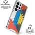 Antigua and Barbuda Flag Distressed Galaxy S25 Ultra Clear Case