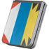 Antigua and Barbuda Flag Distressed Galaxy Z Flip6 Skin