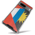Antigua and Barbuda Flag Distressed Google Pixel 8a Clear Case