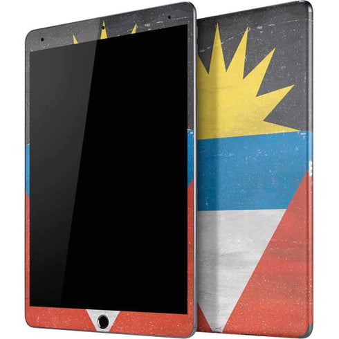 Antigua and Barbuda Flag Distressed iPad Skins