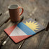 Antigua and Barbuda Flag Distressed iPad Skins