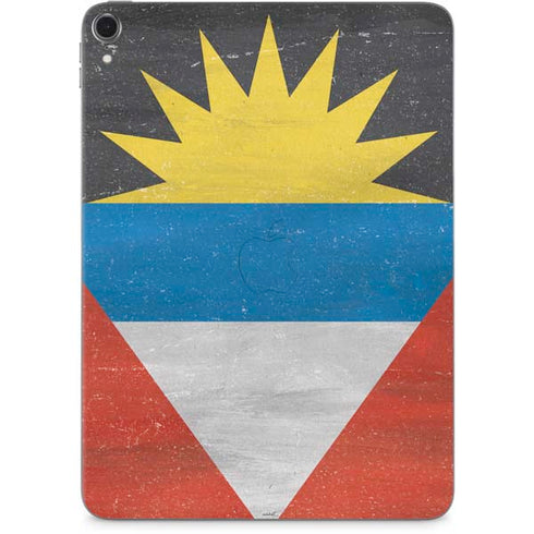 Antigua and Barbuda Flag Distressed Apple iPad Pro Skin