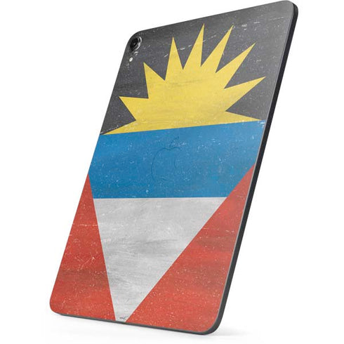 Antigua and Barbuda Flag Distressed Apple iPad Pro Skin