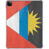 Antigua and Barbuda Flag Distressed iPad Pro 11in (2024) Clear Case