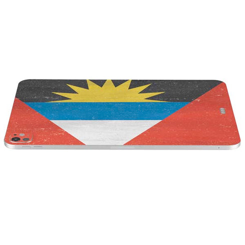 Antigua and Barbuda Flag Distressed iPad Pro 13in M4 (2024) Skin