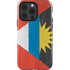 Antigua and Barbuda Flag Distressed iPhone 15 Pro Impact Case