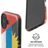 Antigua and Barbuda Flag Distressed iPhone 16 Magsafe Impact Case