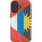 Antigua and Barbuda Flag Distressed iPhone 16 Plus Impact Case