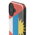 Antigua and Barbuda Flag Distressed iPhone 16 Plus Impact Case