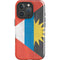 Antigua and Barbuda Flag Distressed iPhone 16 Pro Impact Case