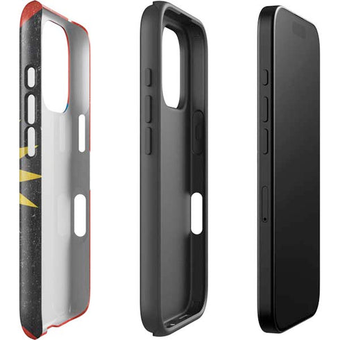 Antigua and Barbuda Flag Distressed iPhone 16 Pro Impact Case