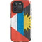 Antigua and Barbuda Flag Distressed iPhone 16 Pro Magsafe Impact Case