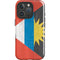 Antigua and Barbuda Flag Distressed iPhone 16 Pro Max Magsafe Impact Case