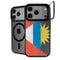 Antigua and Barbuda Flag Distressed iPhone 18 Pro Kickstand Case