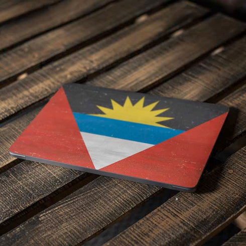 Antigua and Barbuda Flag Distressed Apple MacBook Air Skin