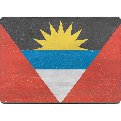Antigua and Barbuda Flag Distressed Apple MacBook Pro 14-inch Skin