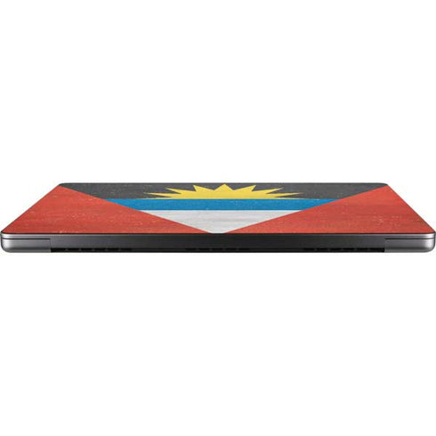 Antigua and Barbuda Flag Distressed Apple MacBook Pro 14-inch Skin