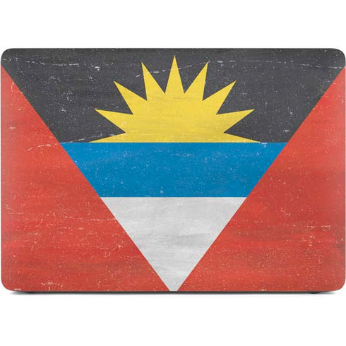 Antigua and Barbuda Flag Distressed Apple MacBook Pro 16-inch Skin