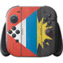 Antigua and Barbuda Flag Distressed Nintendo Switch 2 (2025) with Joy-Con Skin