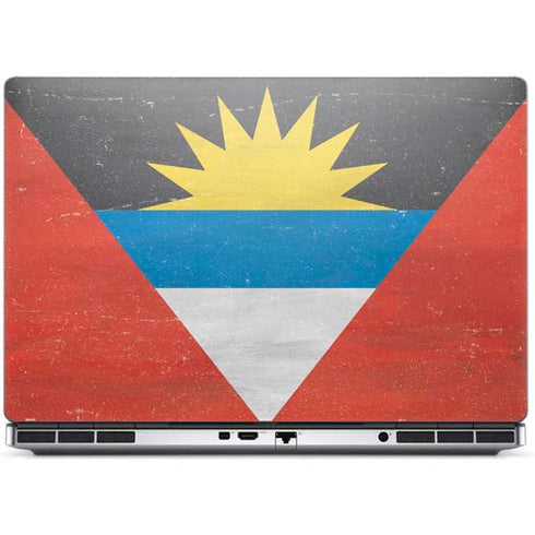 Antigua and Barbuda Flag Distressed Dell Precision Skin
