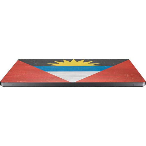 Antigua and Barbuda Flag Distressed Surface Laptop 7 13.8in Skin
