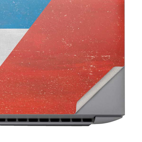 Antigua and Barbuda Flag Distressed HP ZBook Fury 16 G10 Skin
