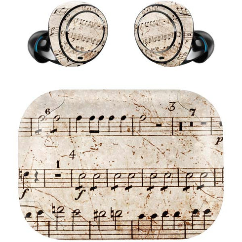 Antique Notes Amazon Echo Buds Skin