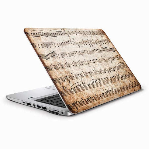 Antique Notes HP Elitebook Skin