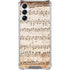 Antique Notes Gabb Phone 4 Clear Case